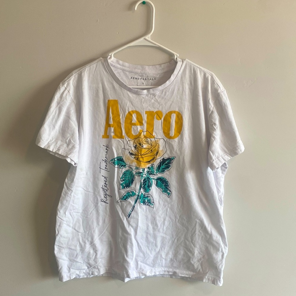 White Flower Shirt